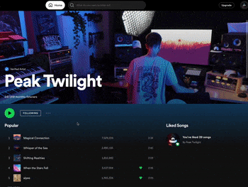 Peak Twilight Spotify