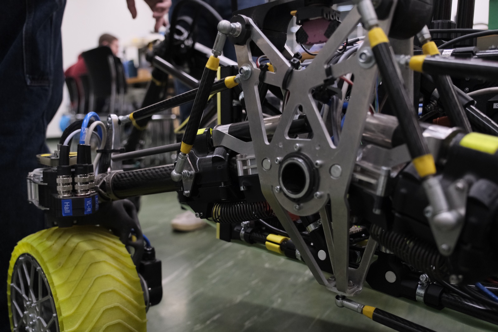 Barbara's chassis up close