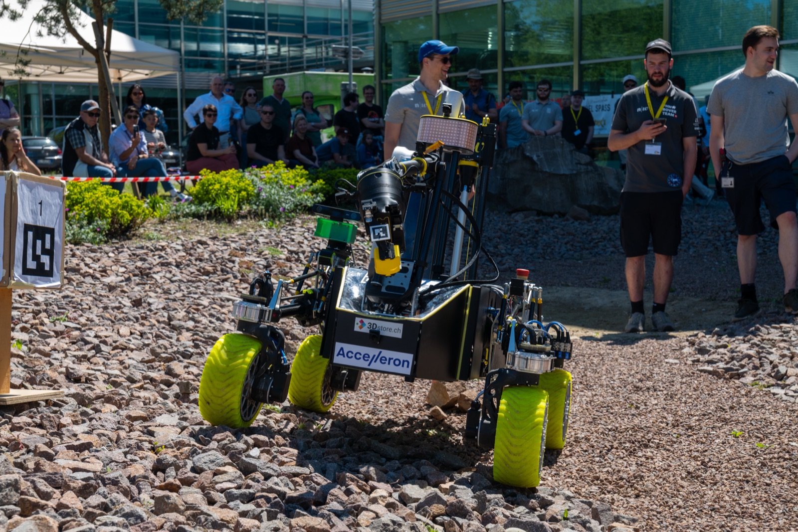 building a mars rover on two hours of sleep... and winning??