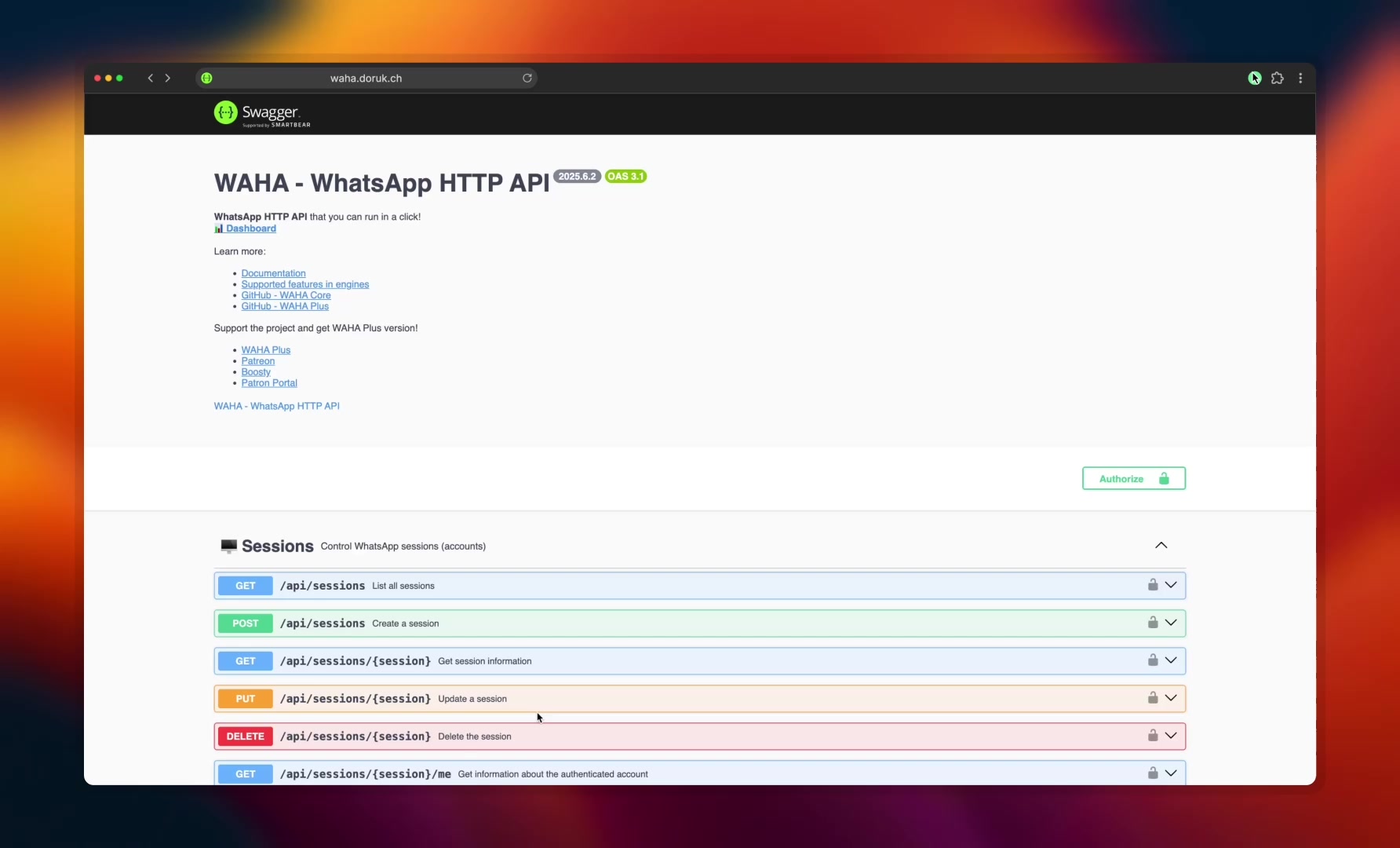 Waha WhatsApp HTTP API